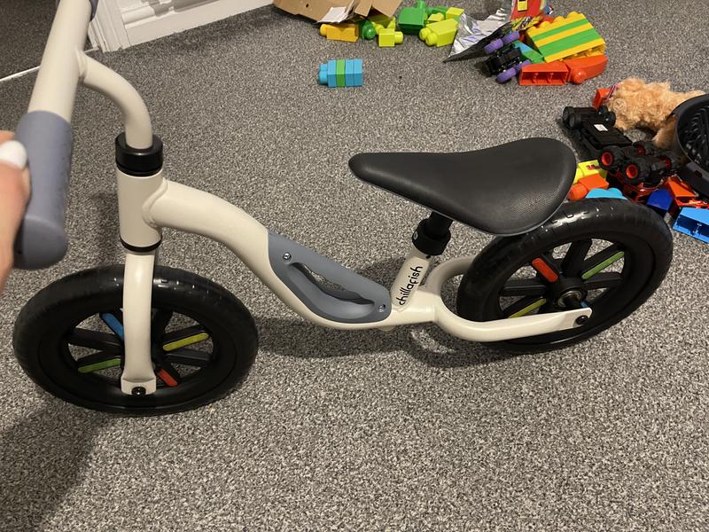 Chillafish Charlie Glow Balance Bike 10 Wheel Orange