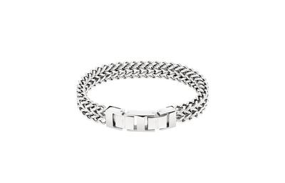 Bracciale In Acciaio Inox Liebeskind Berlin Chunky, Modello LJ-1000-B-21, Chiusura Regolabile, Lunghezza 21 Cm