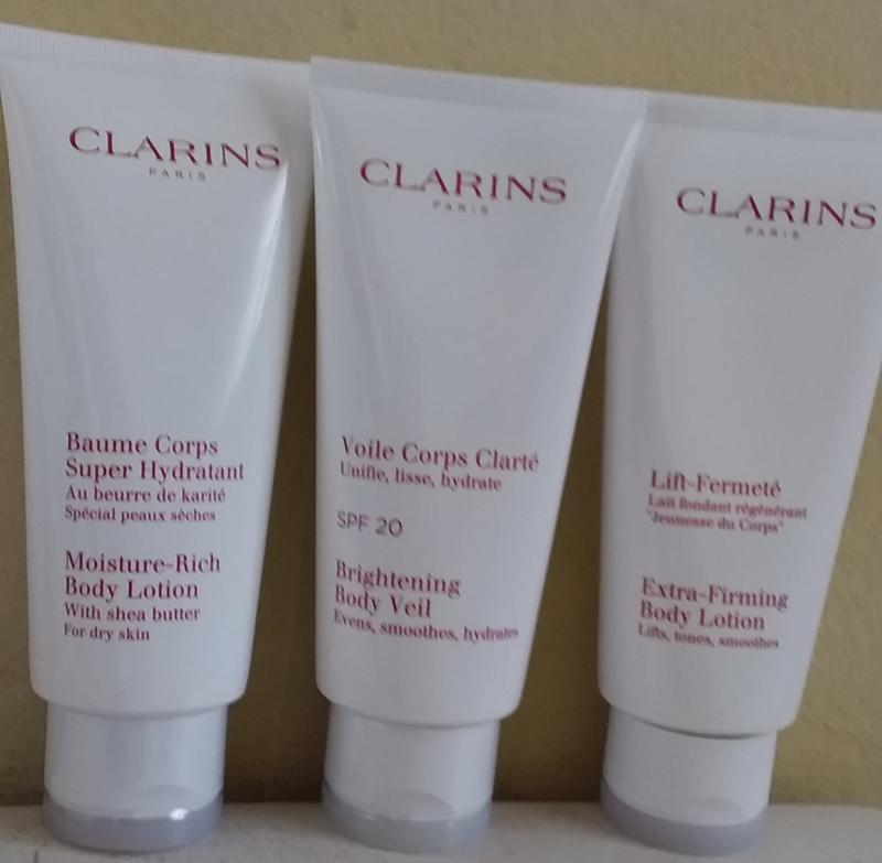 clarins lightening body lotion