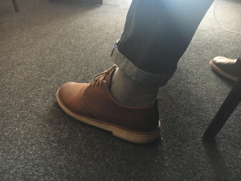 clarks london beeswax