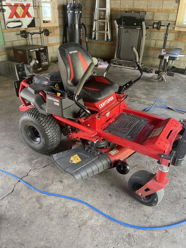 42-inch 20 HP gas zero-turn riding lawn mower