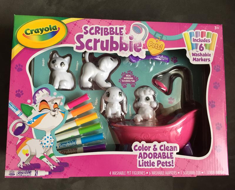 Crayola Scribble Scrubbies: Pet Scrub Tub Playset