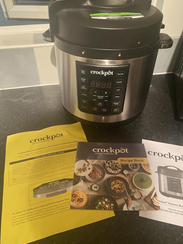 Crock-Pot® Easy Release Oval Pressure Multicooker, CPE500