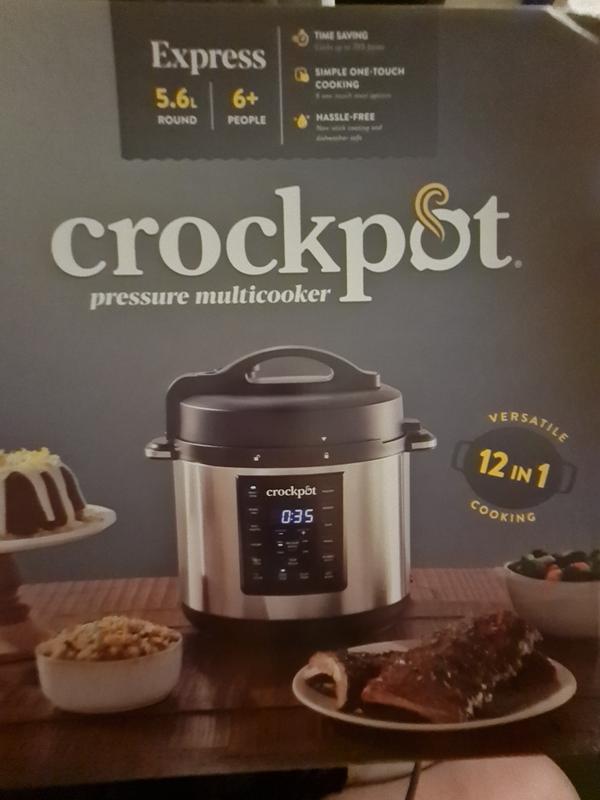 Crock-Pot® Easy Release Oval Pressure Multicooker, CPE500