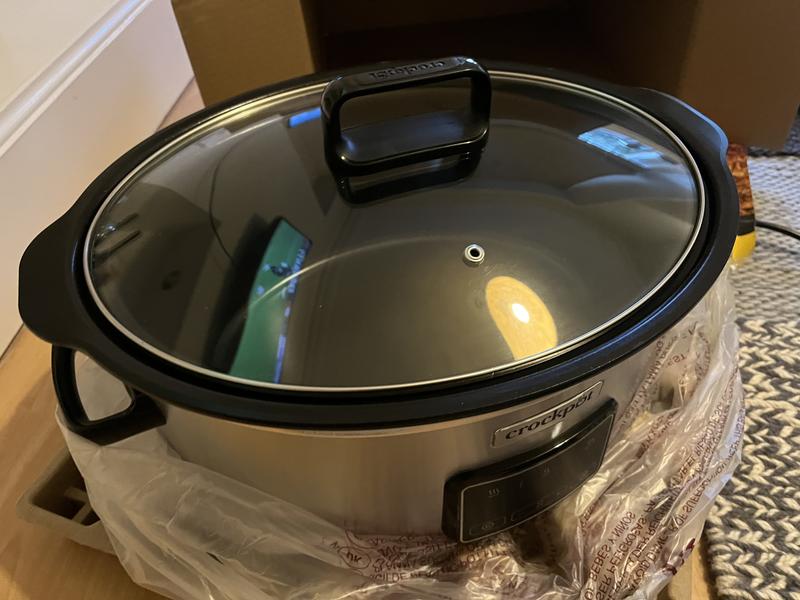 Buy CROCK-POT Sizzle & Stew CSC112 6.5L Slow Cooker - Stainless Steel