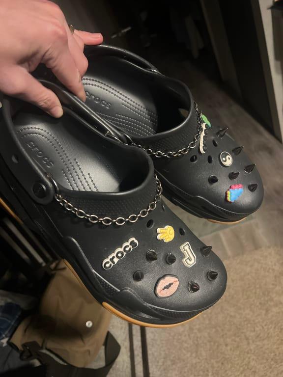 【関税込み】Crocs ブラック Bubble Crush クロッグ クロックス crocs Bubble Crush Clog バブルクラッシュ クロッグ