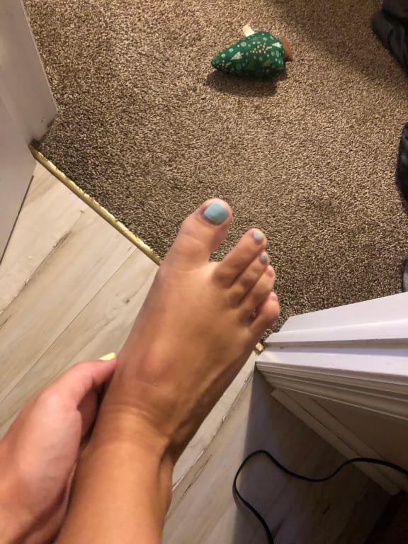 Photo submitted with review of product