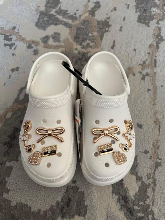 crocs Classic Crush Clog White （クロックス クラシック