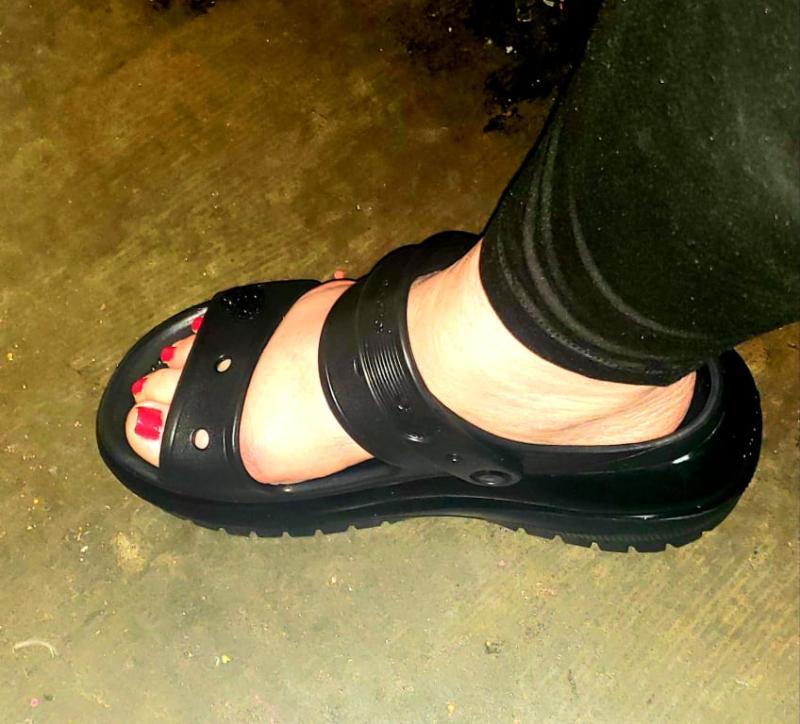crocs Classic Mega Crush Sandal Moon Jelly 23SS-I