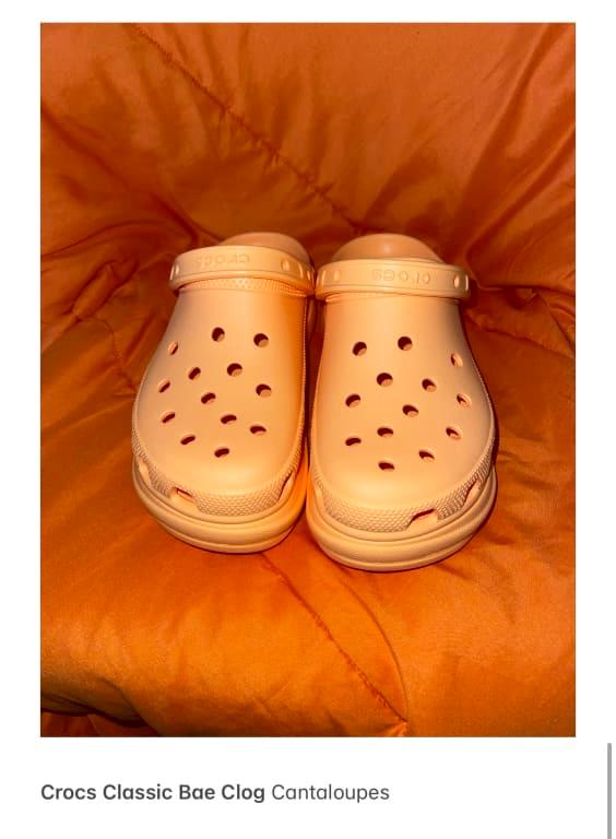 Cantaloupe best sale bae crocs