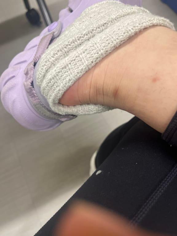 Photo submitted with review of product