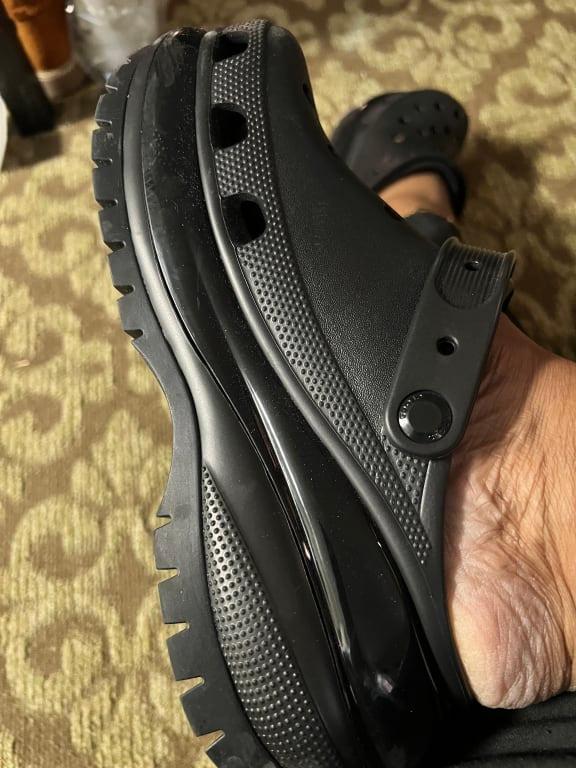 crocs Classic Mega Crush Clog Black（クロックス クラシック メガ