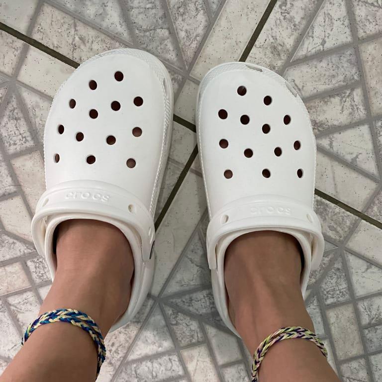 Crocs Classic Platform Clog W Papaya （クロックス クラシック