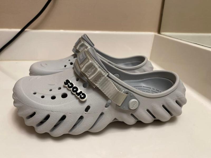 【新品】クロックス／エコークロッグAtmosphere／M9/W11 グレー クロックス エコークロッグ・Echo Clog｜Crocs公式