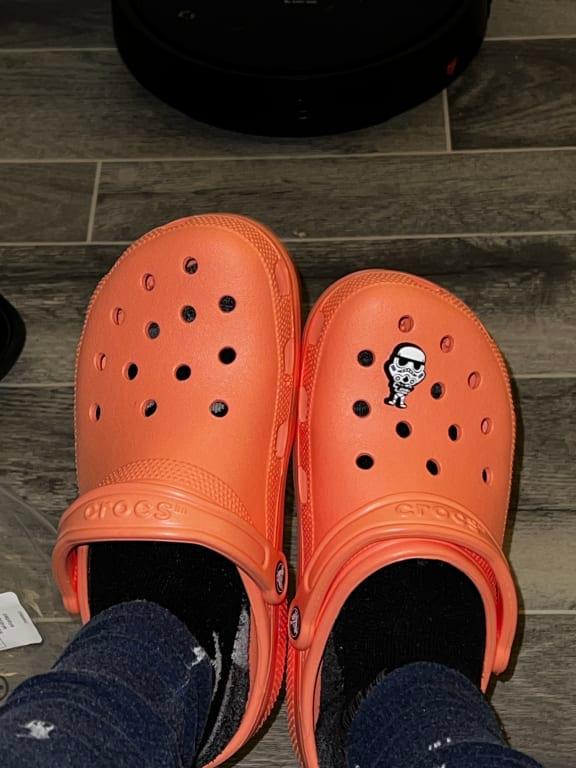 Tangerine crocs outlet