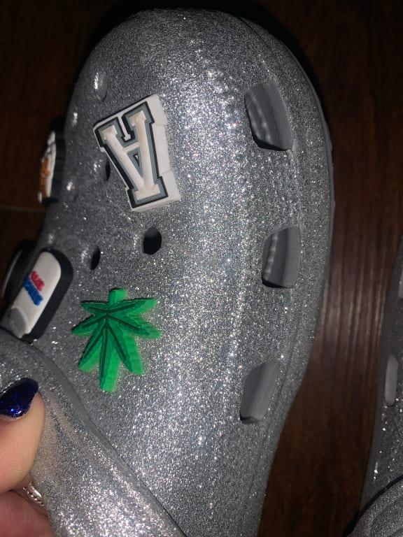 crocs Classic Glitter Clog Pink Crush （クロックス クラシック