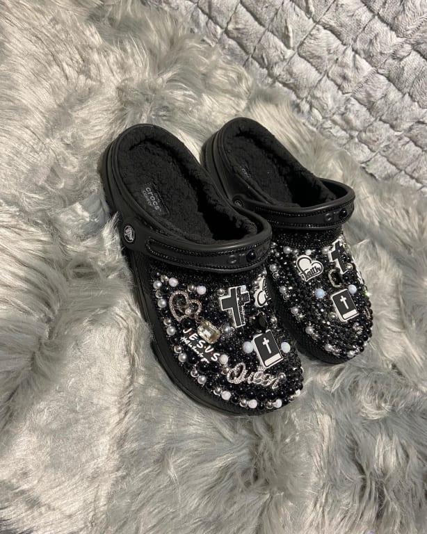 crocs Classic Lined Clog Mushroom/Bone （クロックス