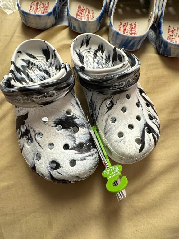 Crocs Classic Marbled Clog Papaya/Multi （クロックス