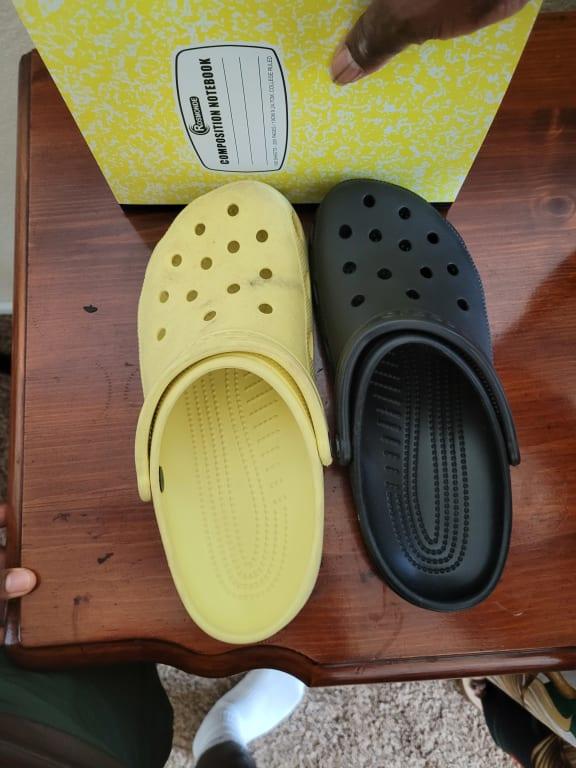 Mustard yellow online crocs