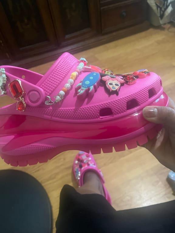 crocs Classic Mega Crush Clog Moon Jelly 23SS-I（クロックス