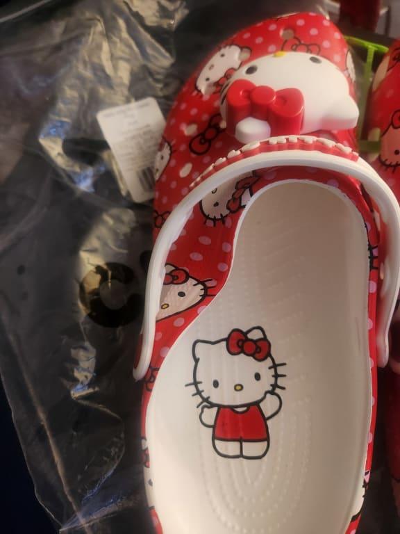 crocs Hello Kitty Red Classic Clog Multi （クロックス ハロー