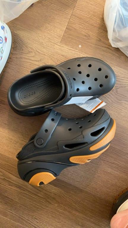 crocs Bubble Crush Clog Triple Black （クロックス バブル
