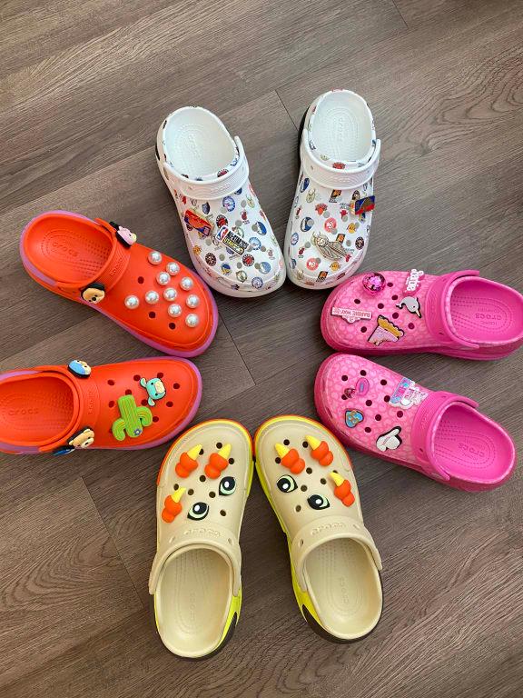 crocs Bubble Crush Clog Triple Black （クロックス バブル