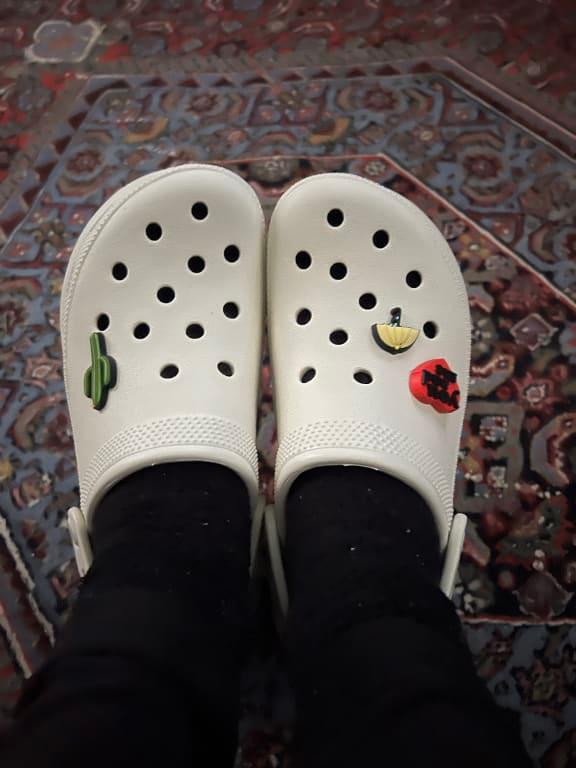 crocs Classic Crush Clog Digital Violet （クロックス