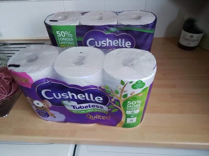 Cushelle Quilted Toilet Roll Family Pack - 16 Rolls = 24 Rolls - 50% L – Vending Superstore