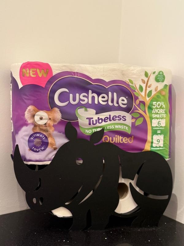 Cushelle Quilted Tubeless Toilet Roll Cushelle