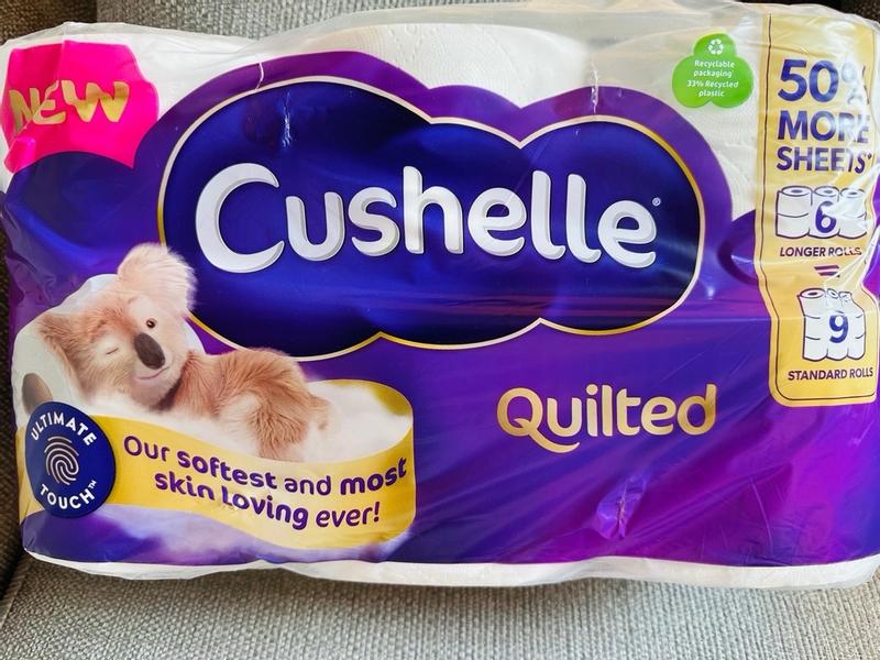 Cushelle Quilted 3Ply Double Size Soft Absorbent Toilet Tissue 32 - View #5