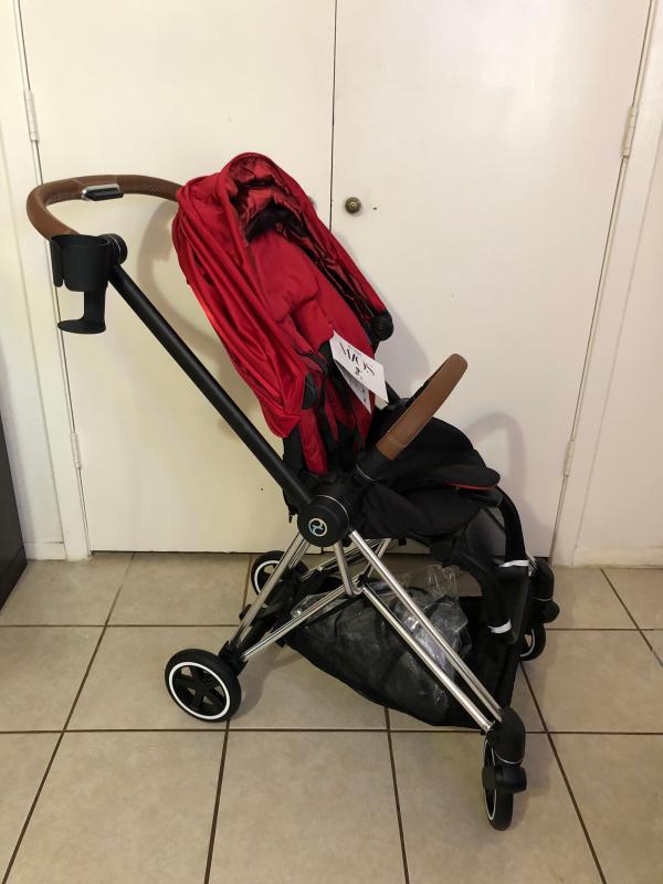 cybex stroller red