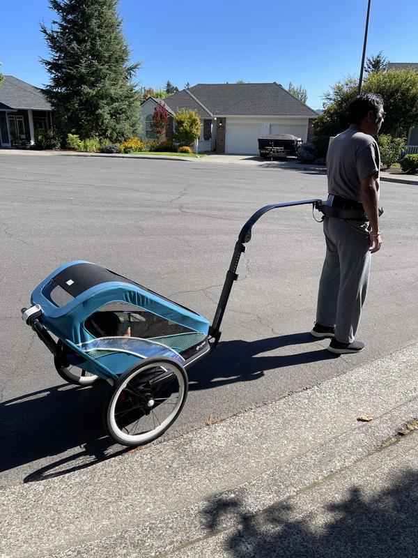 Hands free running stroller on sale