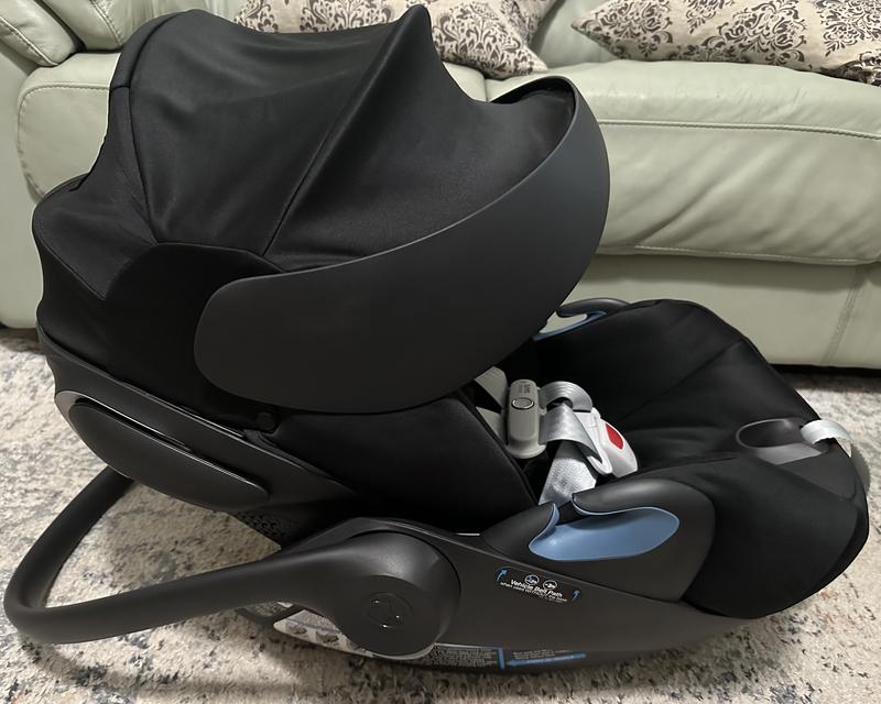 Cybex - Cloud G Lux SensorSafe Comfort Extend Infant Car Seat, Moon Bl