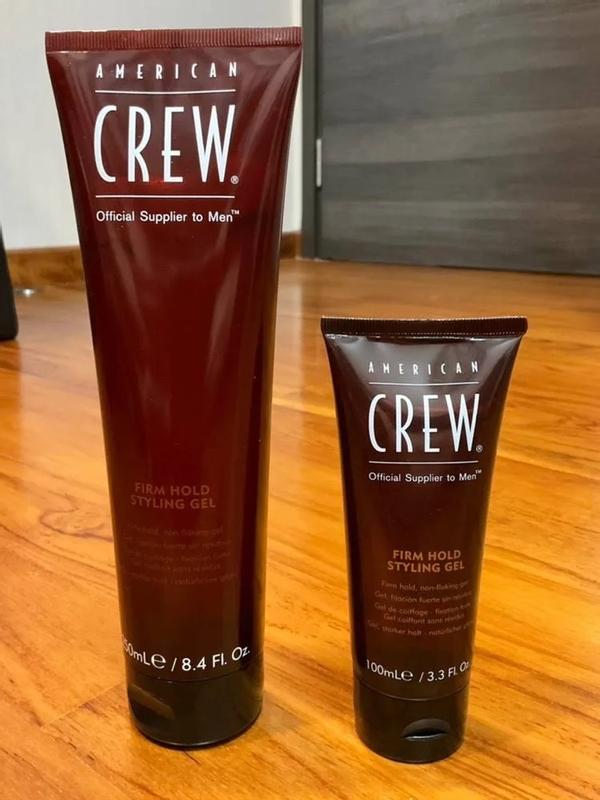  American Crew Men's Hair Gel, Light Hold, Non-Flaking