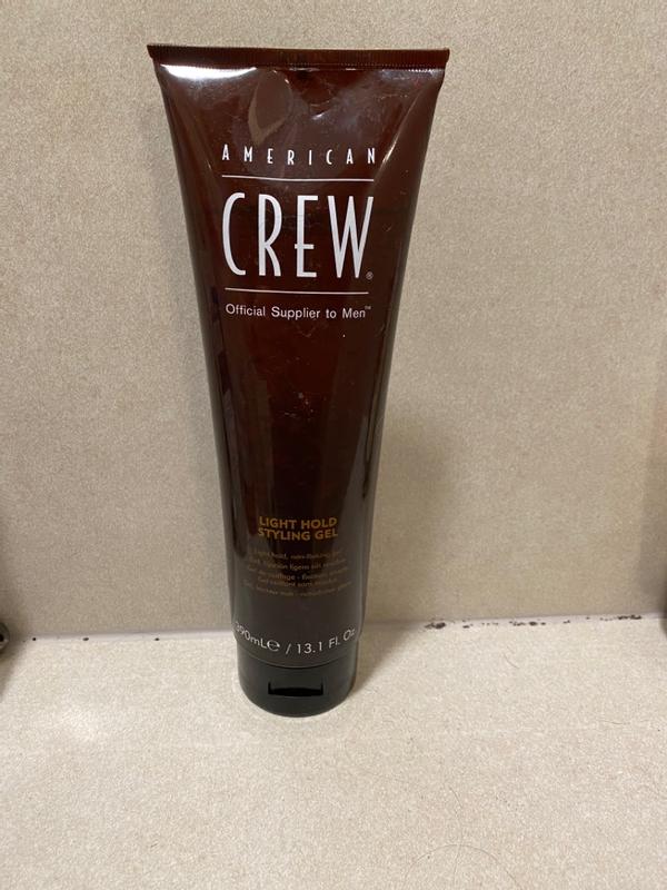 American Crew Men's Hair Gel, Light Hold, Non  