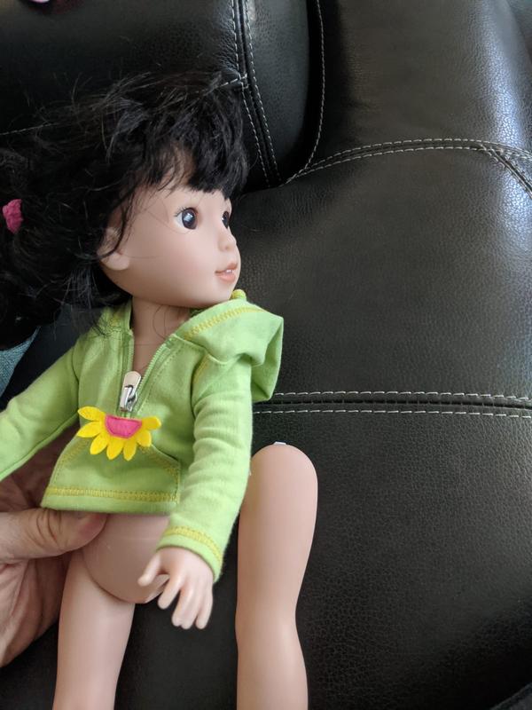 american girl welliewishers emerson doll & accessory set