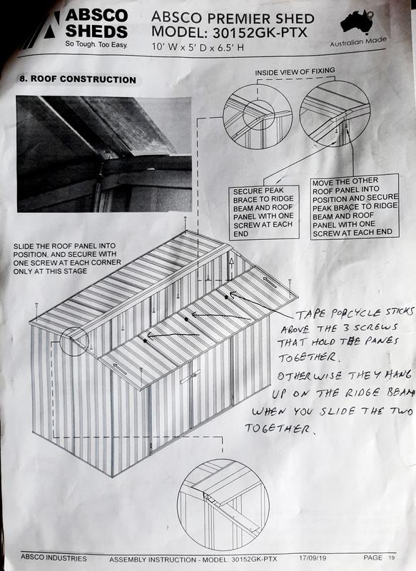 Absco Premier Garden Shed Assembly Instructions Fasci Garden
