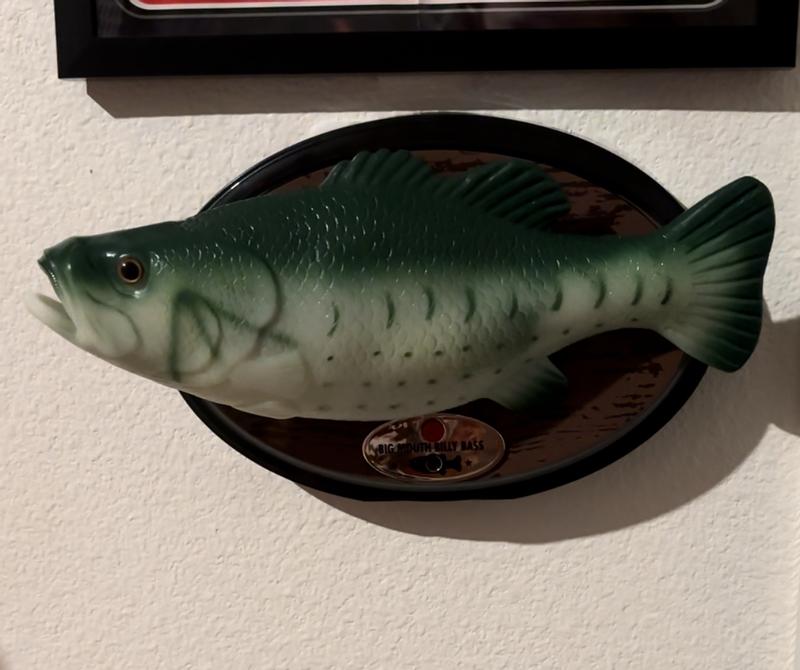 Poisson Chantant Big Mouth Billy Bass De Gemmy (1999) – Occasion