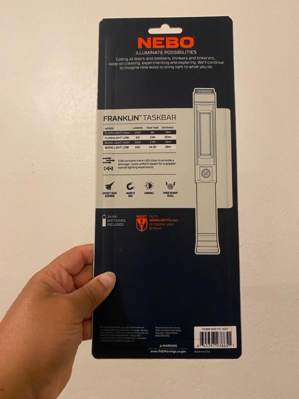 Photo submitted with review of product