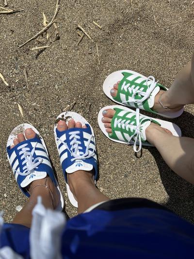 adidas GAZELLE BEACH W CBLACK/CBLACK/FTWWHT（アディダス