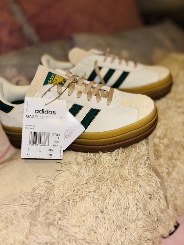 ★アディダス(W)★OG GAZELLE BOLD★Cream White adidas Gazelle Bold Shoes - White | Free Shipping with