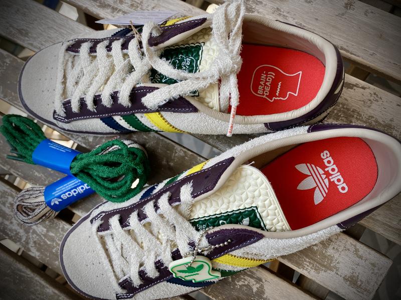adidas FOREST HILLS BRAIN DEAD CREAM WHITE/PANTONE/ﾅｲﾄRED