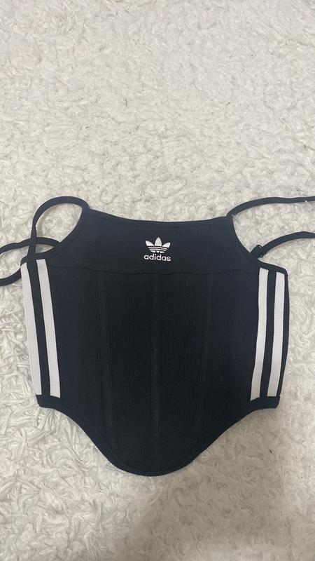 adidas ADICOLOR 3-STRIPES CORSET BLACK （ アディダス アディ