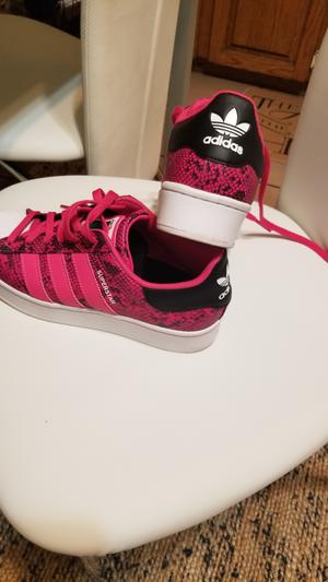 Adidas superstar 1 2025 pink white snake