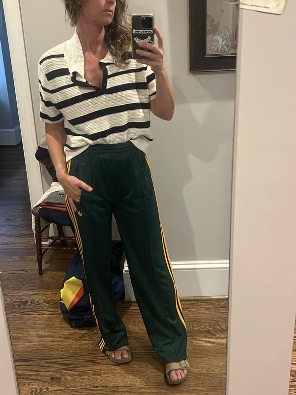 adidas FIREBIRD LOOSE TRACK PANTS カレッジグリーン/クルー