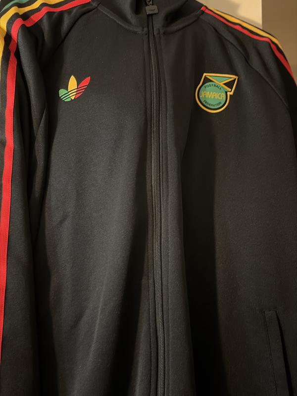 adidas JAMAICA X BOB MARLEY ORIGINALS TRACK TOP ブラック