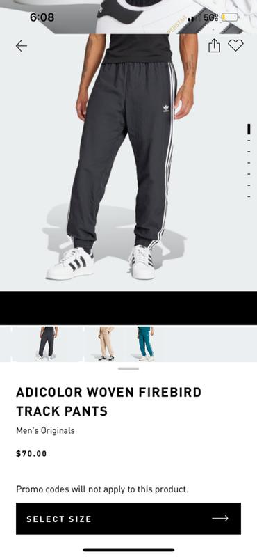 adidas WOVEN FBIRD TP BLACK（アディダス WOVEN ファイアーバード