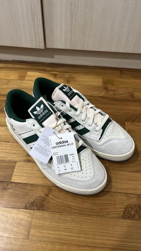 adidas CENTENNIAL 85 LO CLOUD WHITE/TEAMDARK GREEN/CREAM