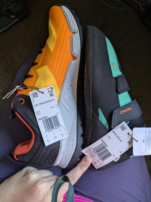 Five Ten NIAD VCS Kletterschuhe Damen – Schwarz, Größe 8, Mit Stealth-Gummi, Synthetisches Obermaterial, Mittelsteife Sohle